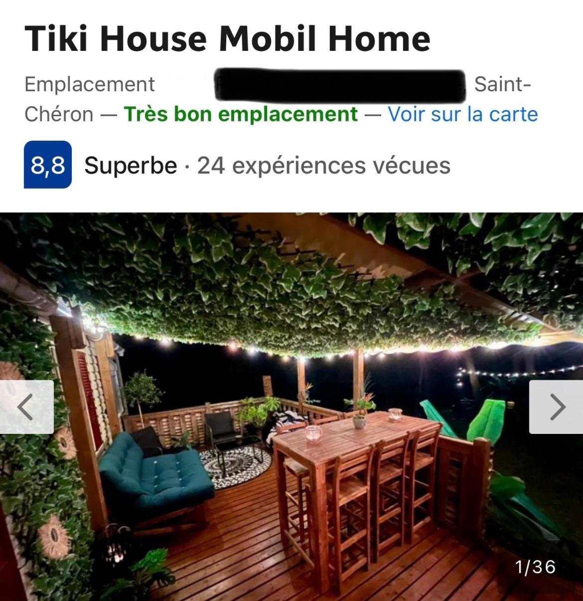 Tiki House M-Home-Climatise - Belle Parcelle ! Saint-Cheron ภายนอก รูปภาพ